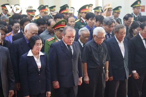 Cử hành trọng thể Lễ viếng nguyên Chủ tịch nước Trần Đức Lương - ảnh 23