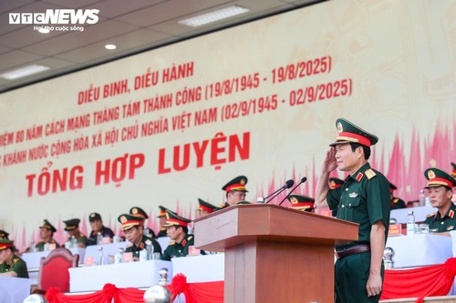 Ấn tượng màn tổng hợp luyện của hơn 15.600 chiến sĩ quân đội, công an - ảnh 3