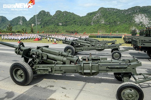 Tên lửa, xe chiến đấu 'Made in Vietnam' phô diễn sức mạnh tại buổi hợp luyện A80 - ảnh 11