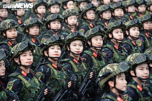 Những khoảnh khắc ấn tượng tại buổi tổng hợp luyện quy tụ hơn 16.300 chiến sĩ - ảnh 14