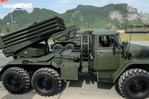 Tên lửa, xe chiến đấu 'Made in Vietnam' phô diễn sức mạnh tại buổi hợp luyện A80 - ảnh 14