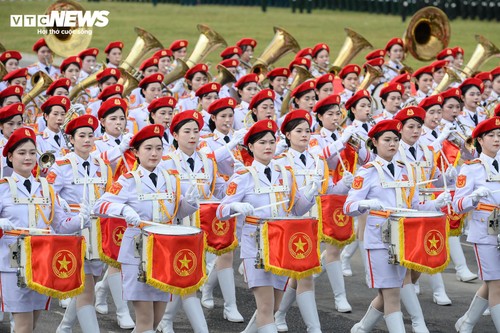 Những khoảnh khắc ấn tượng tại buổi tổng hợp luyện quy tụ hơn 16.300 chiến sĩ - ảnh 19