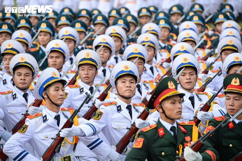Những khoảnh khắc ấn tượng tại buổi tổng hợp luyện quy tụ hơn 16.300 chiến sĩ - ảnh 4