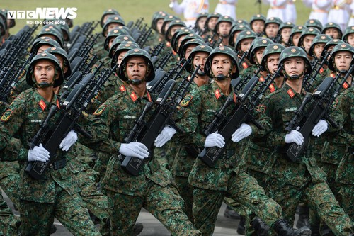 Những khoảnh khắc ấn tượng tại buổi tổng hợp luyện quy tụ hơn 16.300 chiến sĩ - ảnh 7