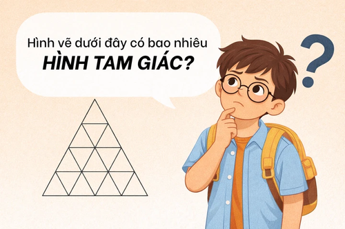 Bài toán đếm hình tiểu học nhưng nhiều người lớn trả lời sai - ảnh 1
