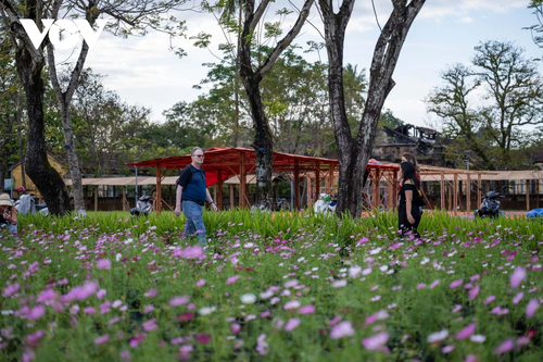 Check-in khu vườn tạo hình hoa sen khổng lồ tại Huế - ảnh 9