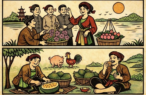 99,9% người xem chịu thua, không đoán ra đây là câu ca dao nào - ảnh 1