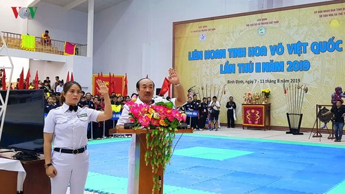 Khai mạc Liên hoan “Tinh hoa Võ Việt quốc tế” lần thứ II – năm 2019  - ảnh 1