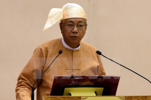  Presiden baru Myanmar merekomendasikan perubahan terhadap dua jabatan dari Ibu Aung San Suu Kyi - ảnh 1