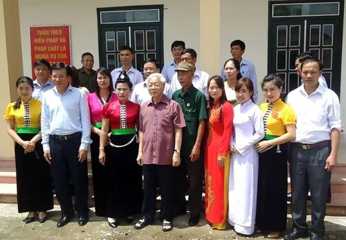 Nguyên Phu Trong reste à jamais dans le cœur des ethnies du Nord-Ouest - ảnh 2