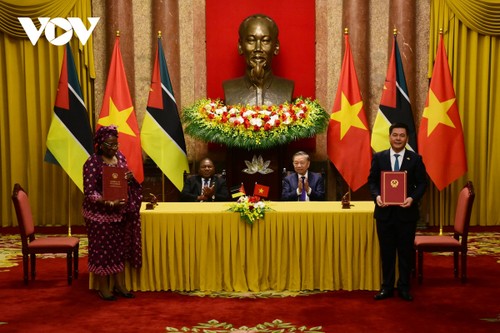 Un nouveau chapitre dans les relations Vietnam-Mozambique: La visite historique du Président Nyusi - ảnh 2