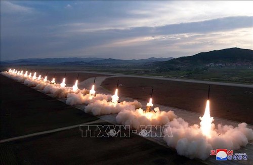 Nouvelle provocation de Pyongyang: Lancement de missiles balistiques - ảnh 1