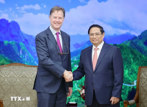 Pham Minh Chinh rencontre Nick Clegg, président de Meta pour les affaires internationales - ảnh 1