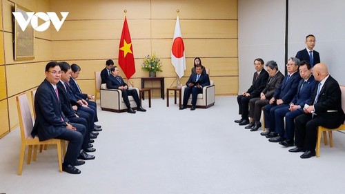 Trân Thanh Mân rencontre le Premier ministre japonais - ảnh 1