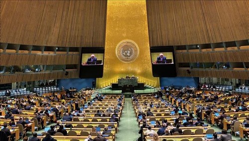 L’ONU adopte une résolution pour commémorer les 80 ans de la fin de la Seconde Guerre mondiale - ảnh 1