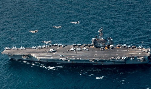 Les États-Unis envoient un deuxième porte-avions au Moyen-Orient  - ảnh 1