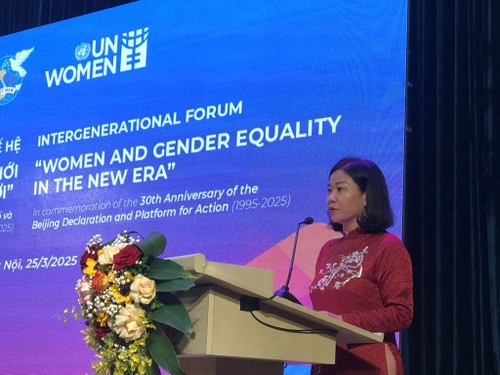 Forum intergénérationnel sur les femmes et l’égalité des genres dans une nouvelle ère - ảnh 1