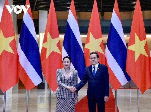 Trân Thanh Mân rencontre Paetongtarn Shinawatra  - ảnh 1