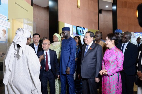 Trân Thanh Mân visite le musée des Civilisations noires - ảnh 1