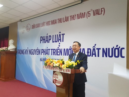 Le Forum d’Automne du Droit ambitionne de devenir une référence scientifique majeure en Asie - ảnh 2