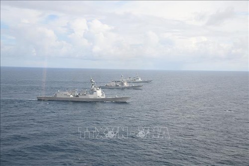 Séoul, Washington et Tokyo lancent leur exercice trilatéral «Freedom Edge» - ảnh 1