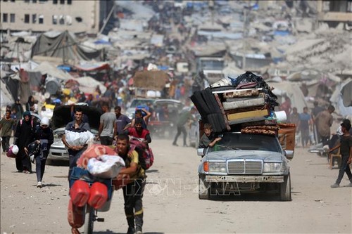 Plus d’un demi-million de Palestiniens ont fui Gaza - ảnh 1