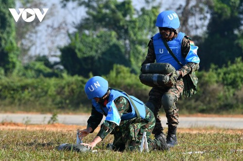 Vietnam-Inde: un exercice d’intégration sur le terrain pour les opérations de maintien de la paix - ảnh 2