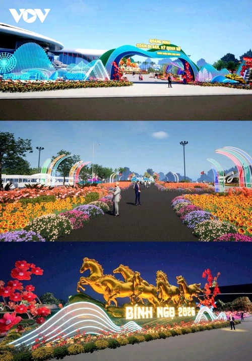 Quang Ninh: 50.000 spectateurs pour célébrer le Parti et le printemps - ảnh 2