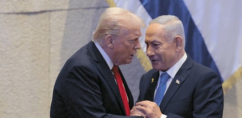 Le président Donald Trump reçoit le Premier ministre israélien et préconise la poursuite des négociations avec l'Iran - ảnh 1
