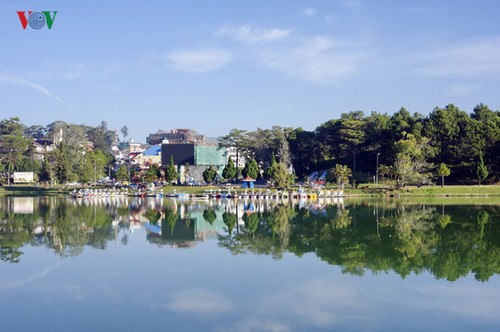 Поэтичное озеро Суан Хыонг в Далате - ảnh 1