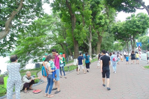 Пешеходное пространство в Ханое - ảnh 5