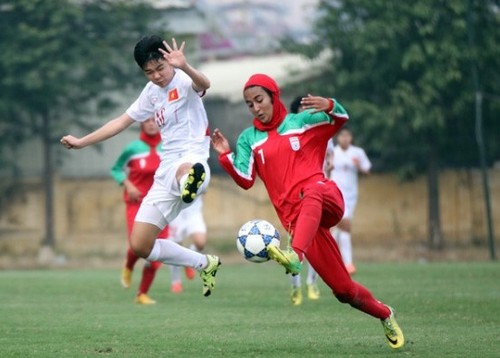 AFC U-19 Womens: les Vietnamiennes qualifiées pour la finale - ảnh 1