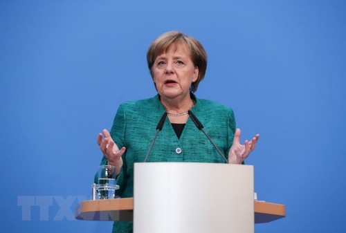 Nucléaire iranien : Angela Merkel en faveur du maintien de l’accord - ảnh 1