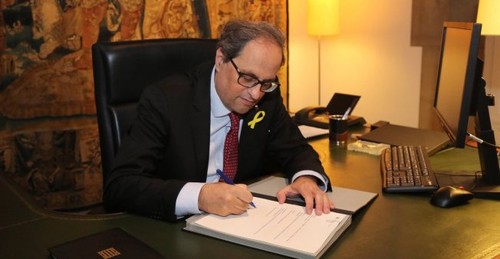 Quim Torra forme un gouvernement catalan sans prisonniers ni exilés - ảnh 1