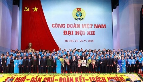 Clôture du 12e congrès national de la CGTV - ảnh 1