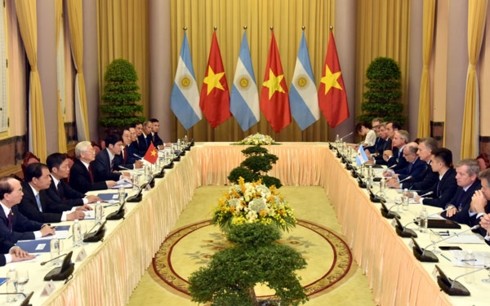 Communiqué commun Vietnam-Argentine - ảnh 1