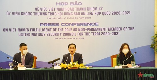 Bui Thanh Son: le Vietnam a apporté des contributions substantielles au Conseil de sécurité - ảnh 1