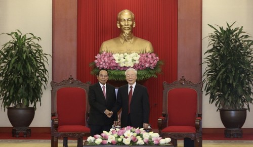 Bunthoong Chitmany reçu par Nguyên Phu Trong - ảnh 1