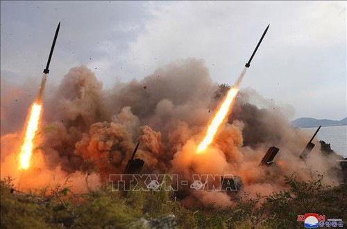 Séoul et Pyongyang échangent des coups de semonce près de la frontière maritime contestée - ảnh 1