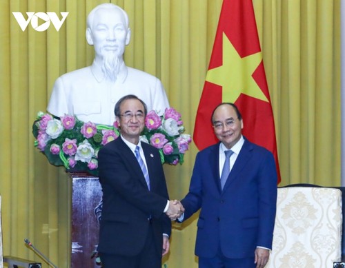 Nguyên Xuân Phuc accueille Hanazumi Hideyo - ảnh 1