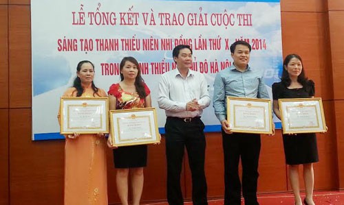 "Ước mơ của em về đảo Trường Sa" đoạt giải đặc biệt cuộc thi sáng tạo trong thanh thiếu nhi Thủ đô  - ảnh 1