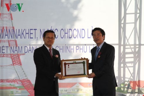 lễ động thổ dự án đài phát thanh phát hình khu vực tỉnh savannakhet hình 3 le dong tho du an dai phat thanh phat hinh khu vuc tinh savannakhet hinh 3