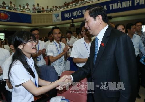 Đại học Quốc gia T.P.HCM là nơi thu hút nhân tài, hội tụ của trí tuệ - ảnh 1