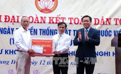 Ngày hội đại đoàn kết toàn dân: phát huy những truyền thống tốt đẹp trong cộng đồng dân cư - ảnh 1