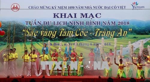 Khai mạc Tuần du lịch Ninh Bình Sắc vàng Tam Cốc - Tràng An - ảnh 1