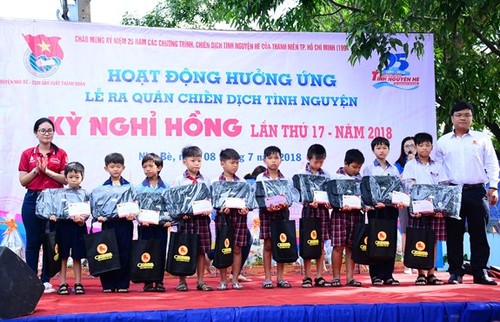 Triển khai chiến dịch tình nguyện Kỳ nghỉ hồng 2018 - ảnh 1