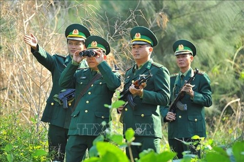 Tăng cường lực lượng quản lý, bảo vệ biên giới phòng, chống dịch COVID-19 - ảnh 1