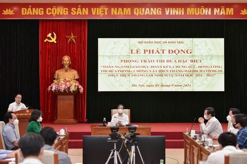 Bộ Giáo dục và Đào tạo phát động phong trào thi đua đặc biệt - ảnh 1