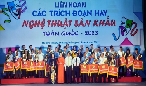 Liên hoan các trích đoạn hay nghệ thuật sân khấu toàn quốc 2023: Cơ hội cho những tài năng sáng tạo - ảnh 1