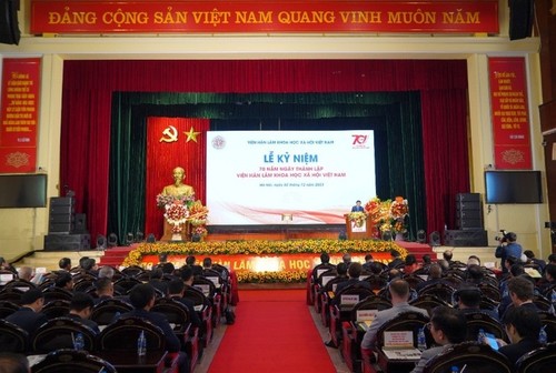 Kỷ niệm 70 năm Viện Hàn lâm Khoa học xã hội Việt Nam  - ảnh 1